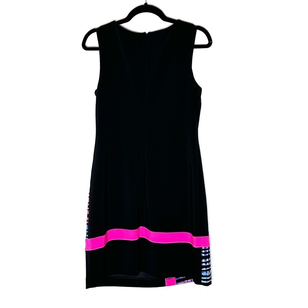Joseph Ribkoff Sleeveless Shift Dress 8 - Picture 8 of 8
